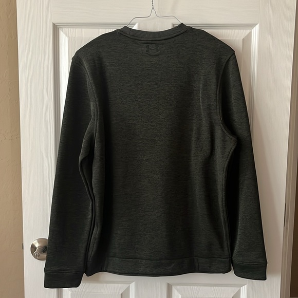 UNDER ARMOUR Men’s Dark Green Sweatshirt - Picture 6 of 7